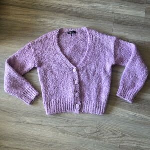 Maje Lilac Women's Cardigan